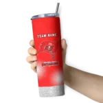 personalized-tampa-bay-buccaneers-starburst-tiles-red-skinny-tumbler-best-selling.webp