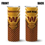 personalized-washington-commanders-chevron-stripes-burgundy-skinny-tumbler-best-selling.webp