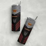personalized-washington-commanders-hexagon-honeycomb-burgundy-black-skinny-tumbler-best-selling.webp