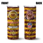 personalized-washington-commanders-patterned-waves-burgundy-skinny-tumbler-best-selling.webp