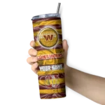 personalized-washington-commanders-patterned-waves-burgundy-skinny-tumbler-best-selling.webp
