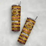personalized-washington-commanders-patterned-waves-burgundy-skinny-tumbler-best-selling.webp