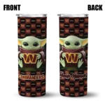 personalized-washington-commanders-yoda-cozy-burgundy-black-skinny-tumbler-best-selling.webp