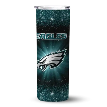 Eagles Radiant Skinny Tumbler - Philadelphia Glitter Green