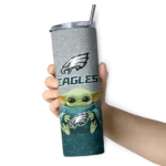 philadelphia-eagles-yoda-smile-green-skinny-tumbler-best-selling.webp