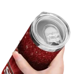 san-francisco-49ers-radiant-glitter-red-skinny-tumbler-best-selling.webp