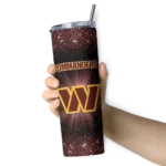 washington-commanders-radiant-glitter-burgundy-skinny-tumbler-best-selling.webp