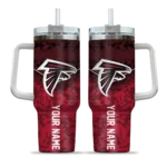 custom atlanta falcons chevron stripe red curved tumbler best selling.webp