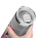 custom atlanta falcons swirl texture red skinny tumbler best selling.webp