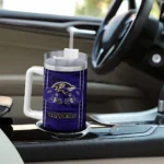 custom baltimore ravens honey streaks purple curved tumbler best selling.webp