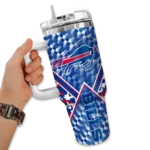 custom buffalo bills chevron angle blue curved tumbler best selling.webp