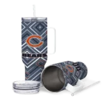 custom chicago bears bold diamonds blue curved tumbler best selling.webp