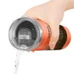 custom cleveland browns swirl texture brown skinny tumbler best selling.webp