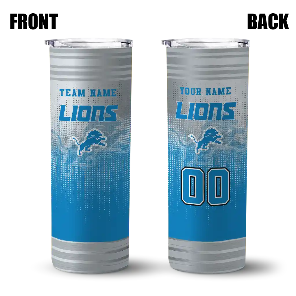 custom detroit lions swirl texture blue skinny tumbler fashion forward.webp custom detroit lions swirl texture blue skinny tumbler fashion forward.webp