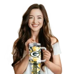 custom green bay packers camo mashup green white curved tumbler best selling.webp