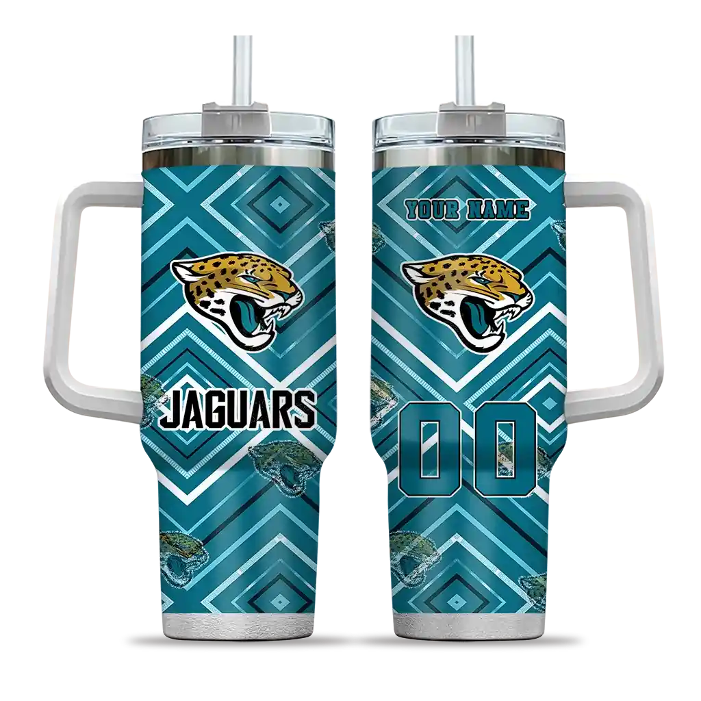 custom jacksonville jaguars bold diamonds teal curved tumbler best selling.webp custom jacksonville jaguars bold diamonds teal curved tumbler best selling.webp