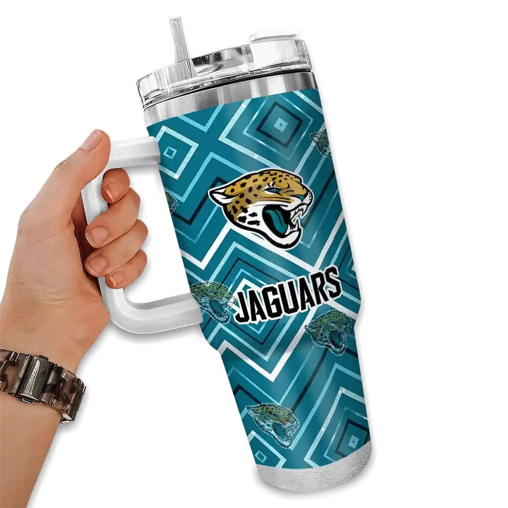 custom jacksonville jaguars bold diamonds teal curved tumbler fashion forward.webp custom jacksonville jaguars bold diamonds teal curved tumbler fashion forward.webp