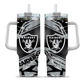 custom las vegas raiders abstract paths black curved tumbler best selling.webp