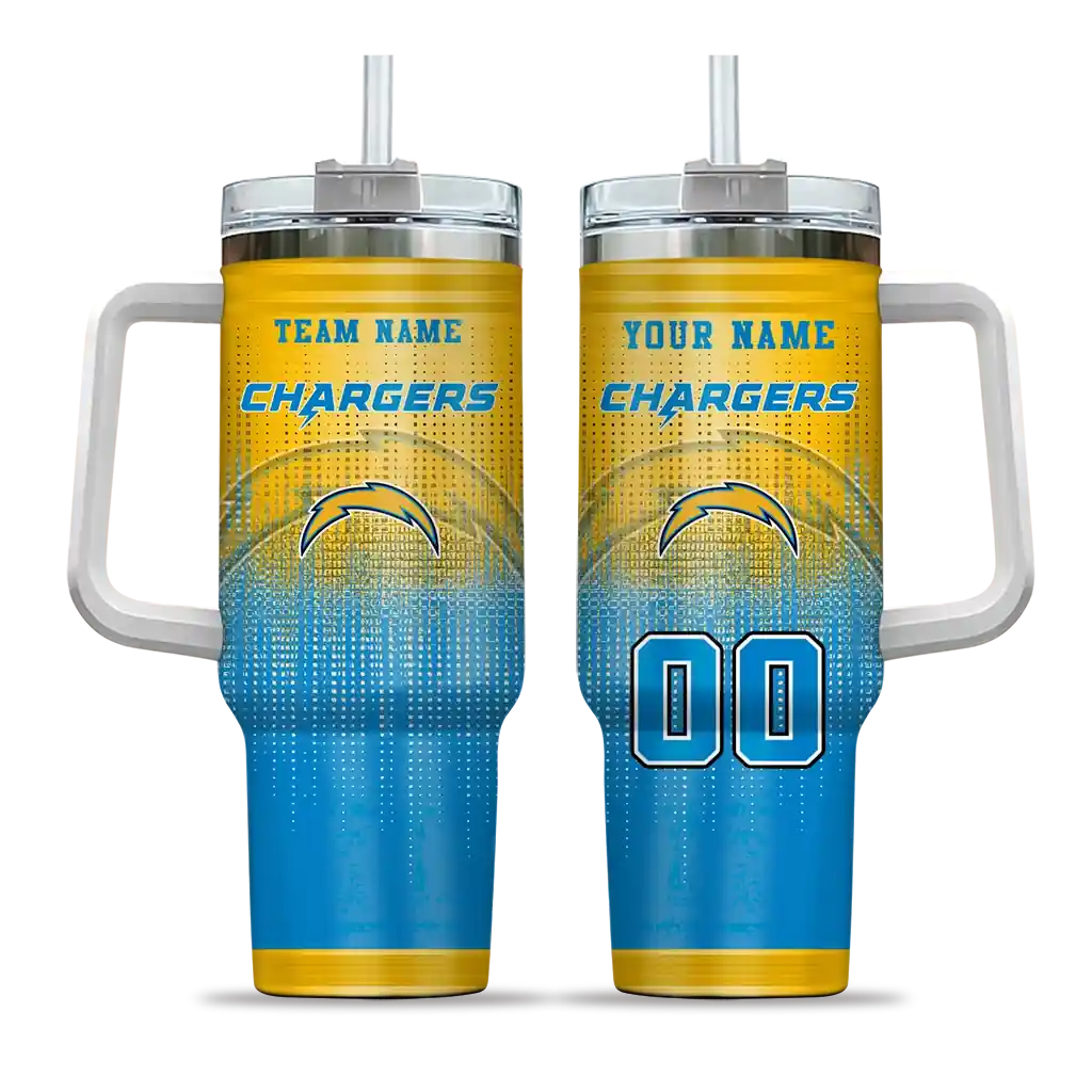 custom los angeles chargers gradient dots blue curved tumbler best selling.webp custom los angeles chargers gradient dots blue curved tumbler best selling.webp