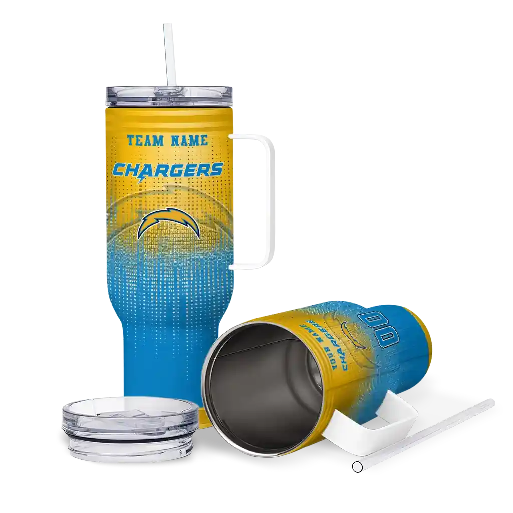 custom los angeles chargers gradient dots blue curved tumbler high quality.webp custom los angeles chargers gradient dots blue curved tumbler high quality.webp
