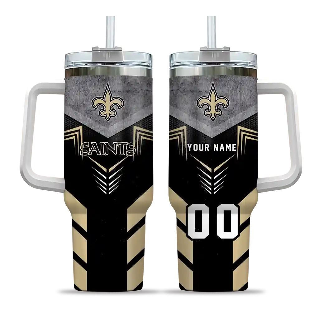 custom new orleans saints arrow armor gold black curved tumbler best selling.webp custom new orleans saints arrow armor gold black curved tumbler best selling.webp