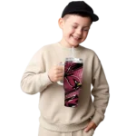 customized arizona cardinals abstract paths red curved tumbler best selling.webp