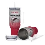 customized atlanta falcons gradient dots red curved tumbler best selling.webp