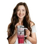 customized atlanta falcons gradient dots red curved tumbler best selling.webp