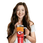 customized kansas city chiefs chevron stripe red curved tumbler best selling.webp