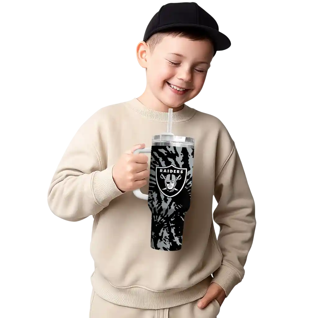 customized las vegas raiders burst swirl black curved tumbler latest model.webp customized las vegas raiders burst swirl black curved tumbler latest model.webp