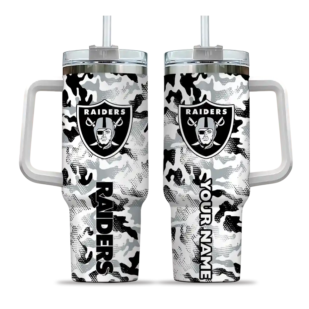customized las vegas raiders camo mashup black white curved tumbler best selling.webp customized las vegas raiders camo mashup black white curved tumbler best selling.webp
