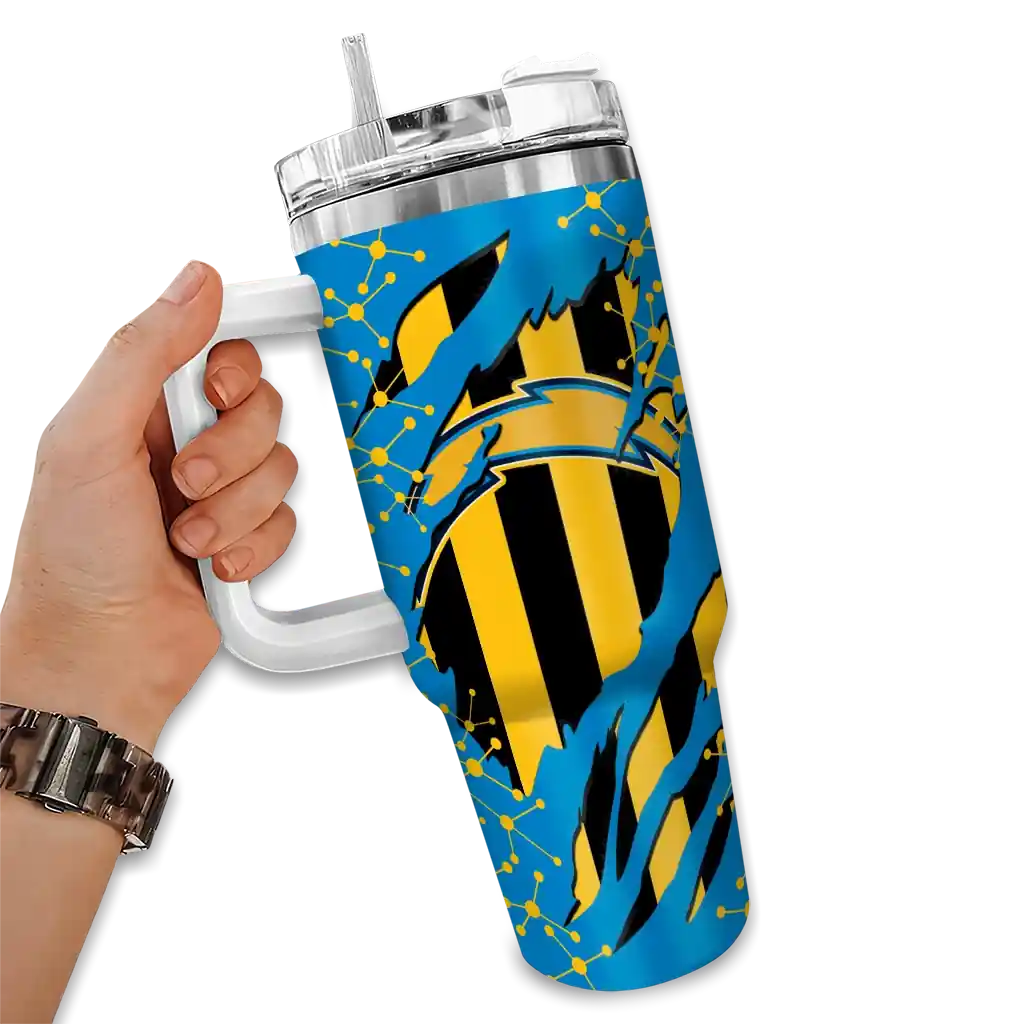 customized los angeles chargers claw cut blue black curved tumbler fashion forward.webp customized los angeles chargers claw cut blue black curved tumbler fashion forward.webp