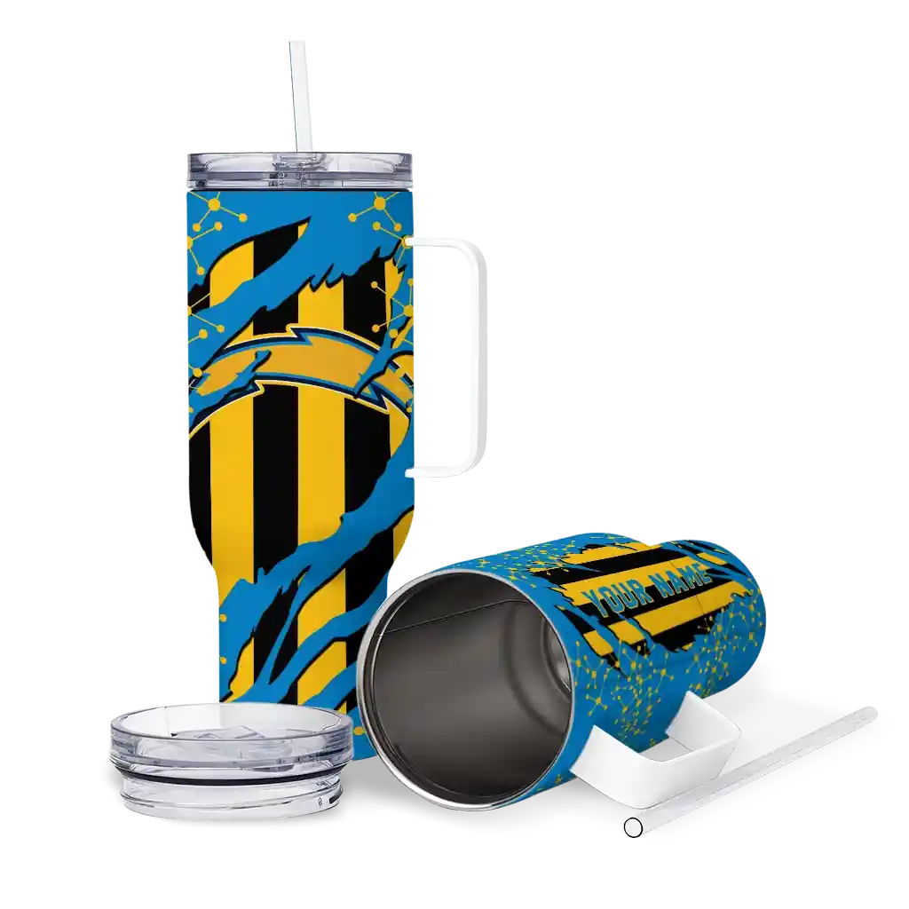 customized los angeles chargers claw cut blue black curved tumbler high quality.webp customized los angeles chargers claw cut blue black curved tumbler high quality.webp