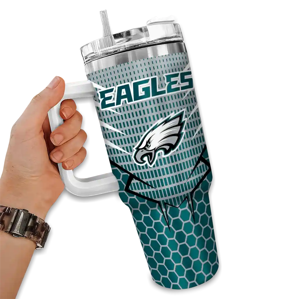 customized philadelphia eagles hex texture green curved tumbler fashion forward.webp customized philadelphia eagles hex texture green curved tumbler fashion forward.webp