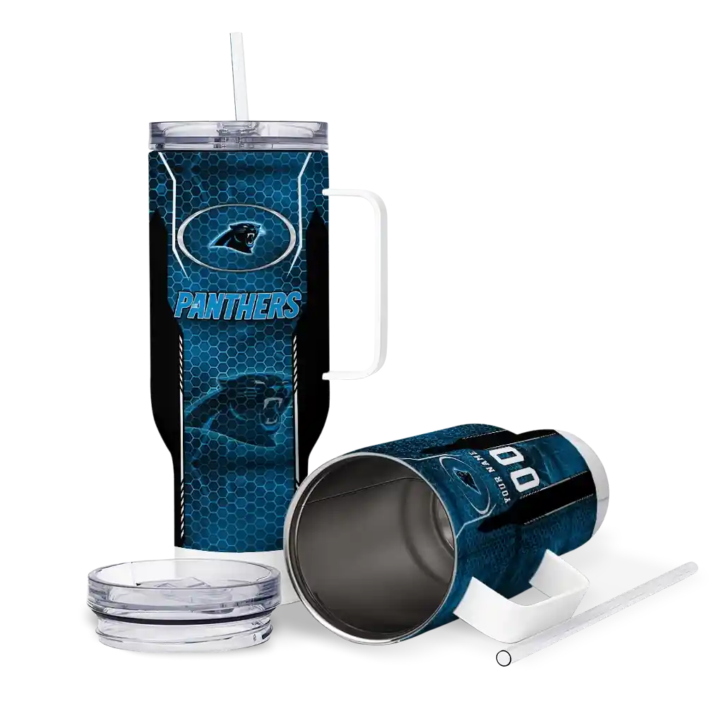 personalized carolina panthers hexagon armor blue curved tumbler high quality.webp personalized carolina panthers hexagon armor blue curved tumbler high quality.webp