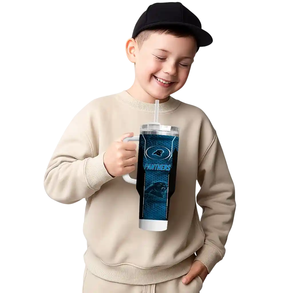 personalized carolina panthers hexagon armor blue curved tumbler latest model.webp personalized carolina panthers hexagon armor blue curved tumbler latest model.webp