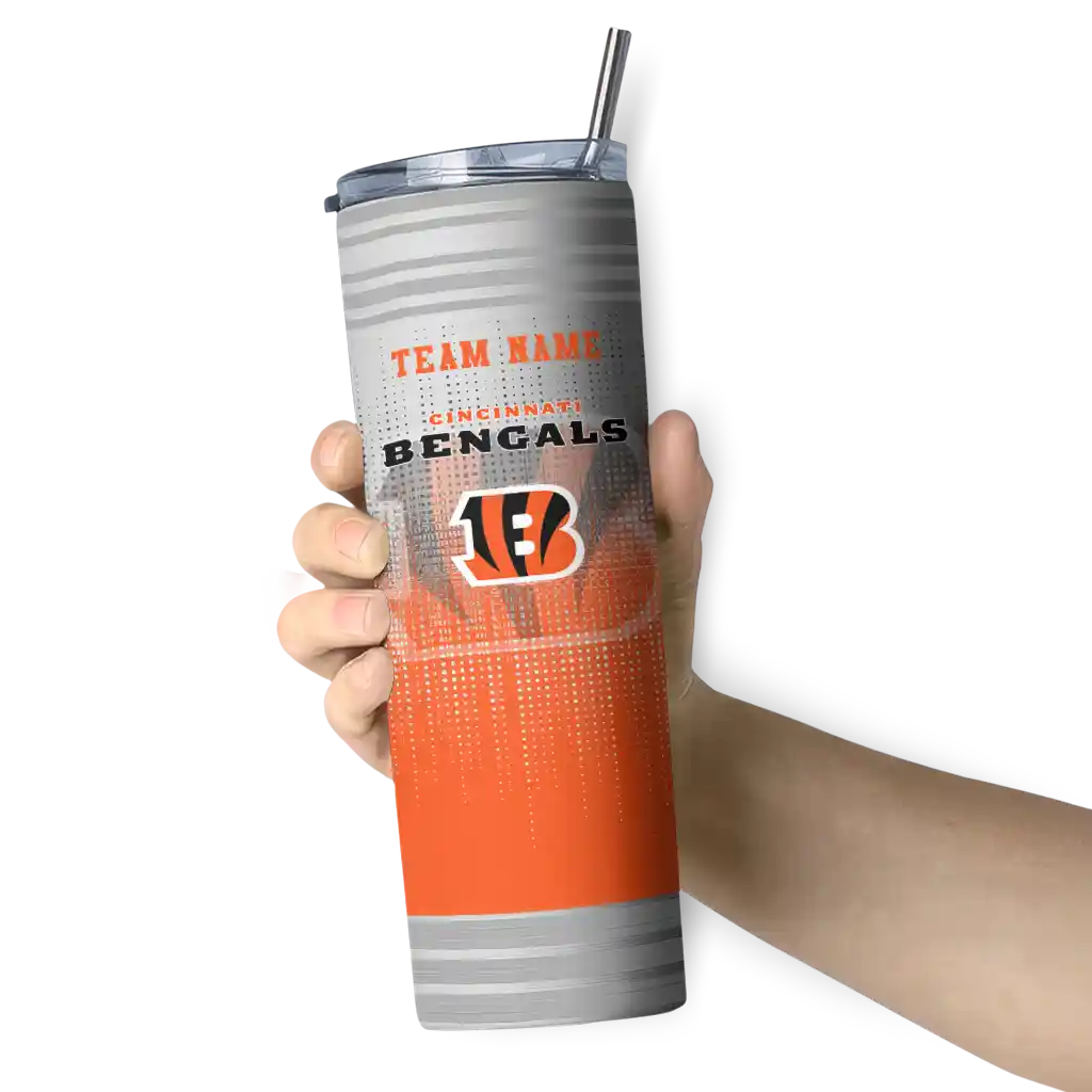 personalized cincinnati bengals swirl texture orange skinny tumbler premium grade.webp personalized cincinnati bengals swirl texture orange skinny tumbler premium grade.webp