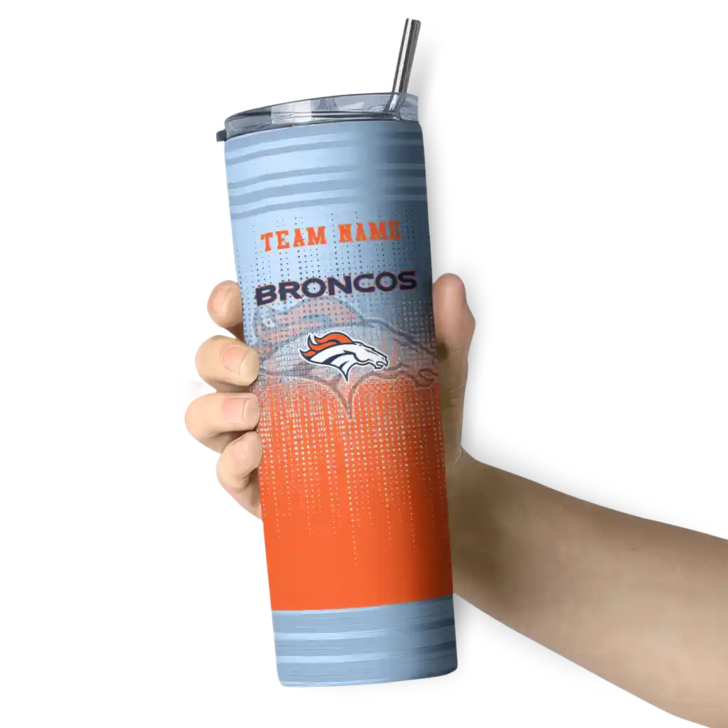 personalized denver broncos swirl texture orange skinny tumbler premium grade.webp personalized denver broncos swirl texture orange skinny tumbler premium grade.webp