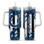 personalized indianapolis colts claw cut blue black curved tumbler best selling.webp