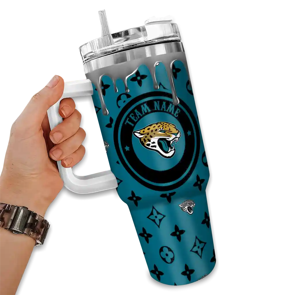 personalized jacksonville jaguars bullseye drips teal curved tumbler fashion forward.webp personalized jacksonville jaguars bullseye drips teal curved tumbler fashion forward.webp