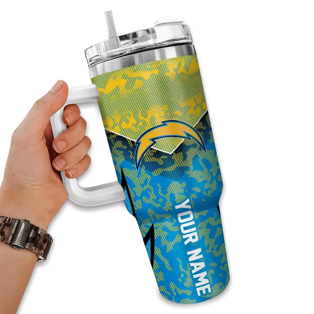 personalized los angeles chargers chevron stripe blue curved tumbler fashion forward.webp personalized los angeles chargers chevron stripe blue curved tumbler fashion forward.webp