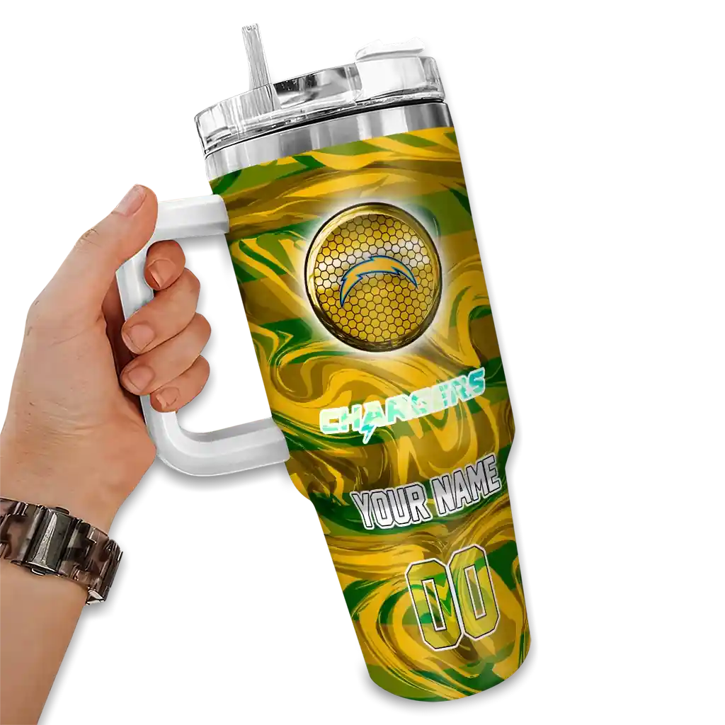 personalized los angeles chargers marbled stripes blue curved tumbler fashion forward.webp personalized los angeles chargers marbled stripes blue curved tumbler fashion forward.webp