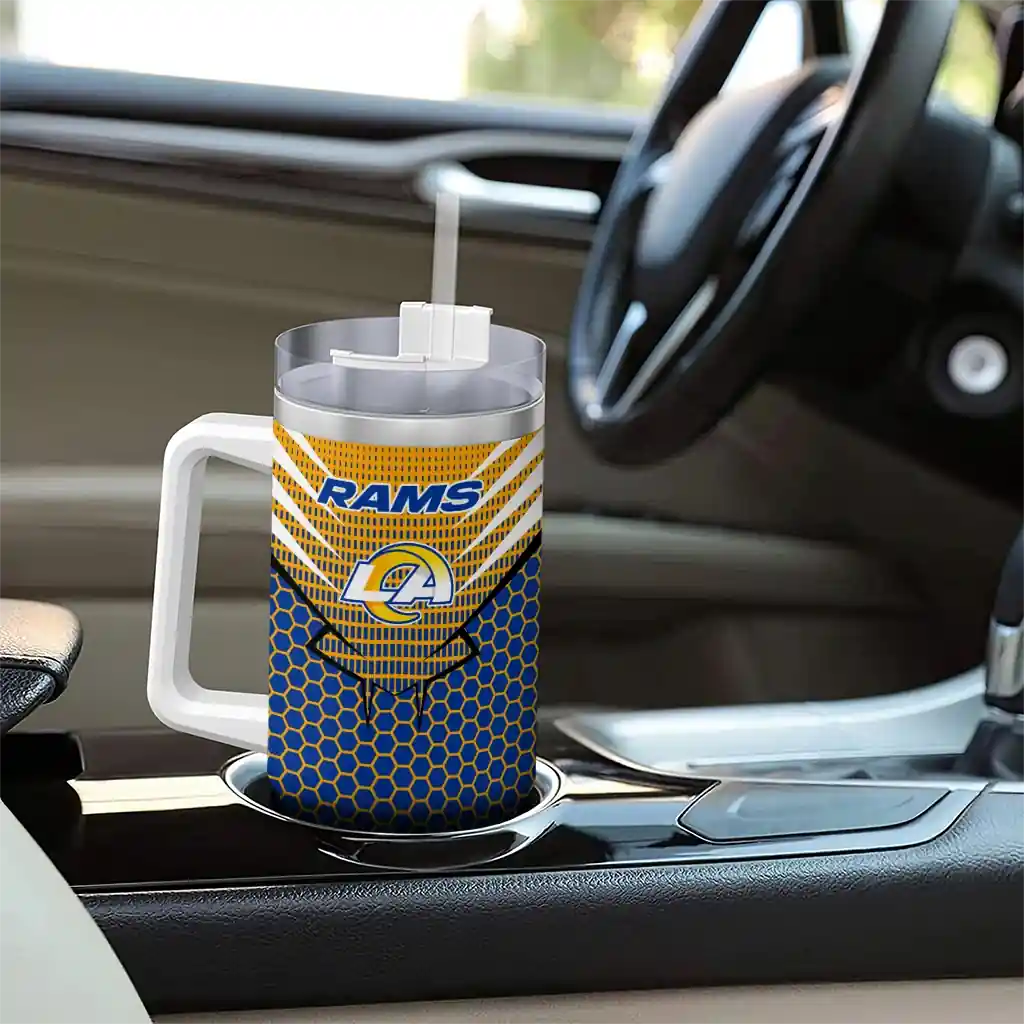 personalized los angeles rams hex texture blue curved tumbler trendy.webp personalized los angeles rams hex texture blue curved tumbler trendy.webp