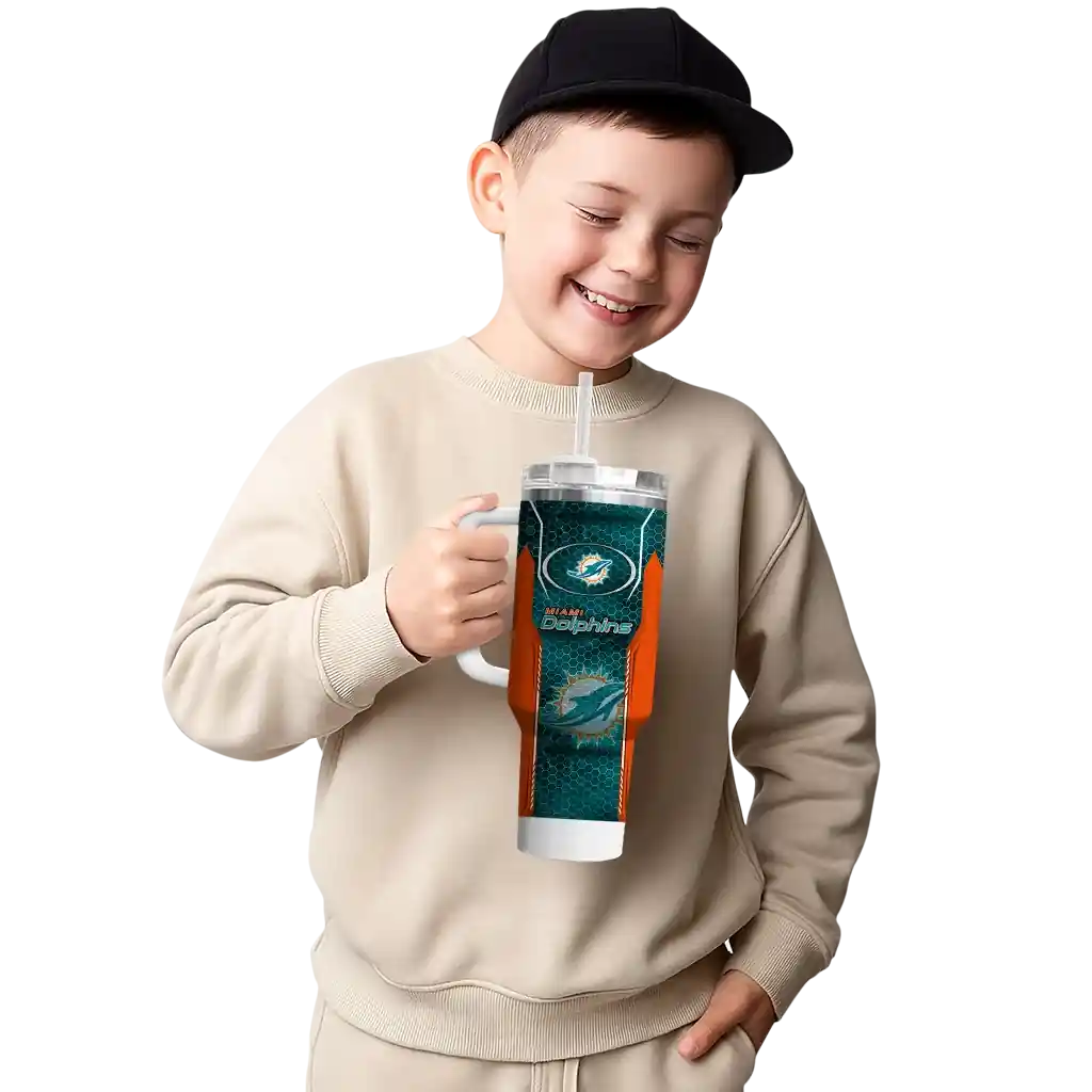 personalized miami dolphins hexagon armor aqua curved tumbler latest model.webp personalized miami dolphins hexagon armor aqua curved tumbler latest model.webp