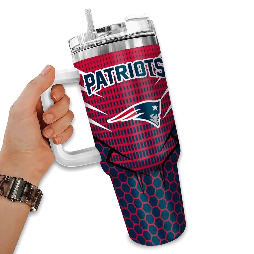 personalized new england patriots hex texture blue curved tumbler fashion forward.webp personalized new england patriots hex texture blue curved tumbler fashion forward.webp