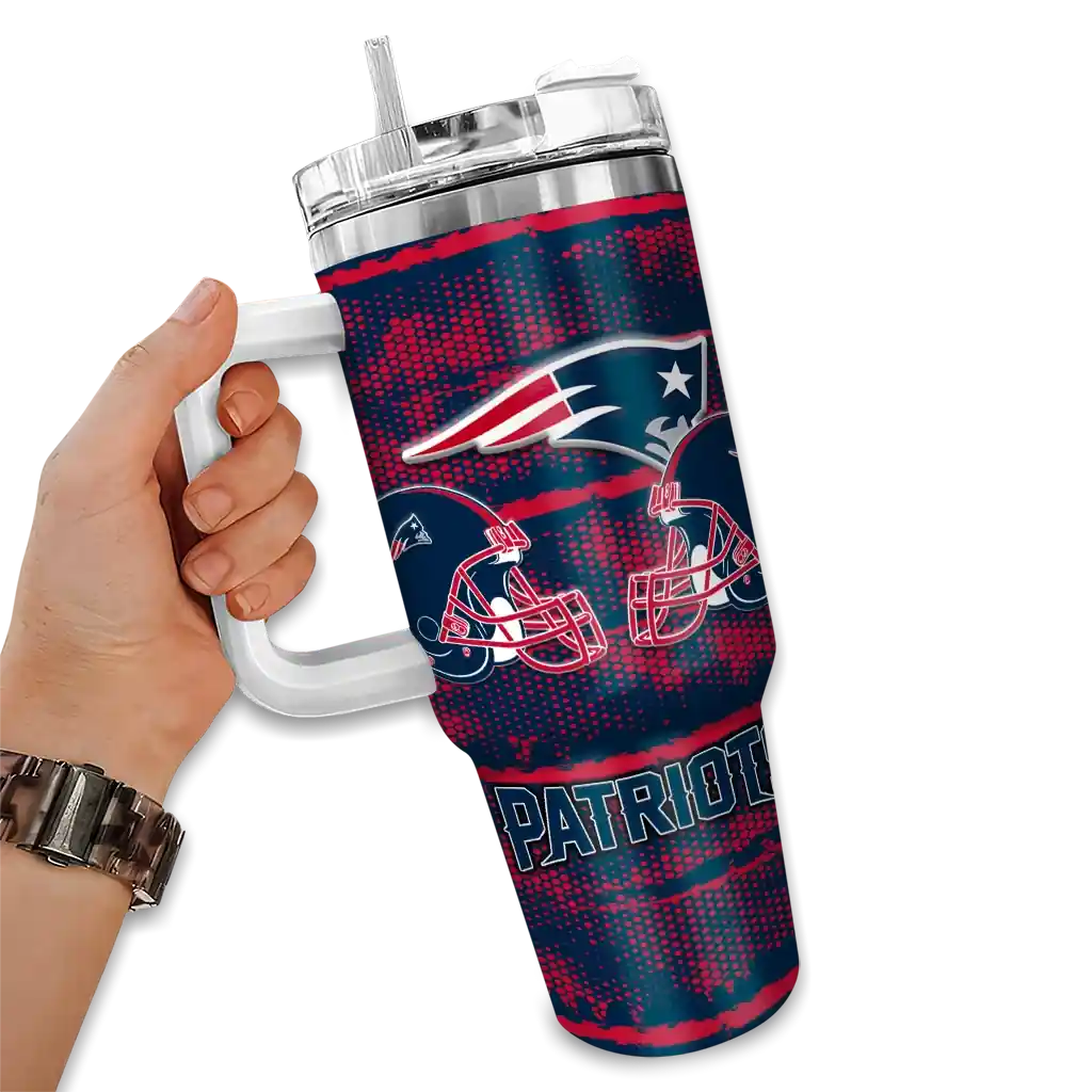 personalized new england patriots honey streaks blue curved tumbler fashion forward.webp personalized new england patriots honey streaks blue curved tumbler fashion forward.webp