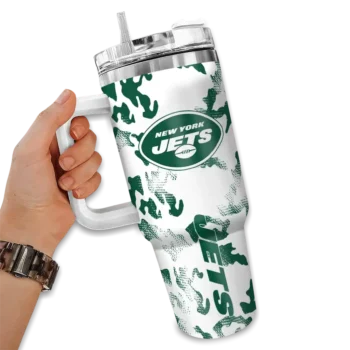 personalized new york jets camo mashup green white curved tumbler fashion forward.webp
