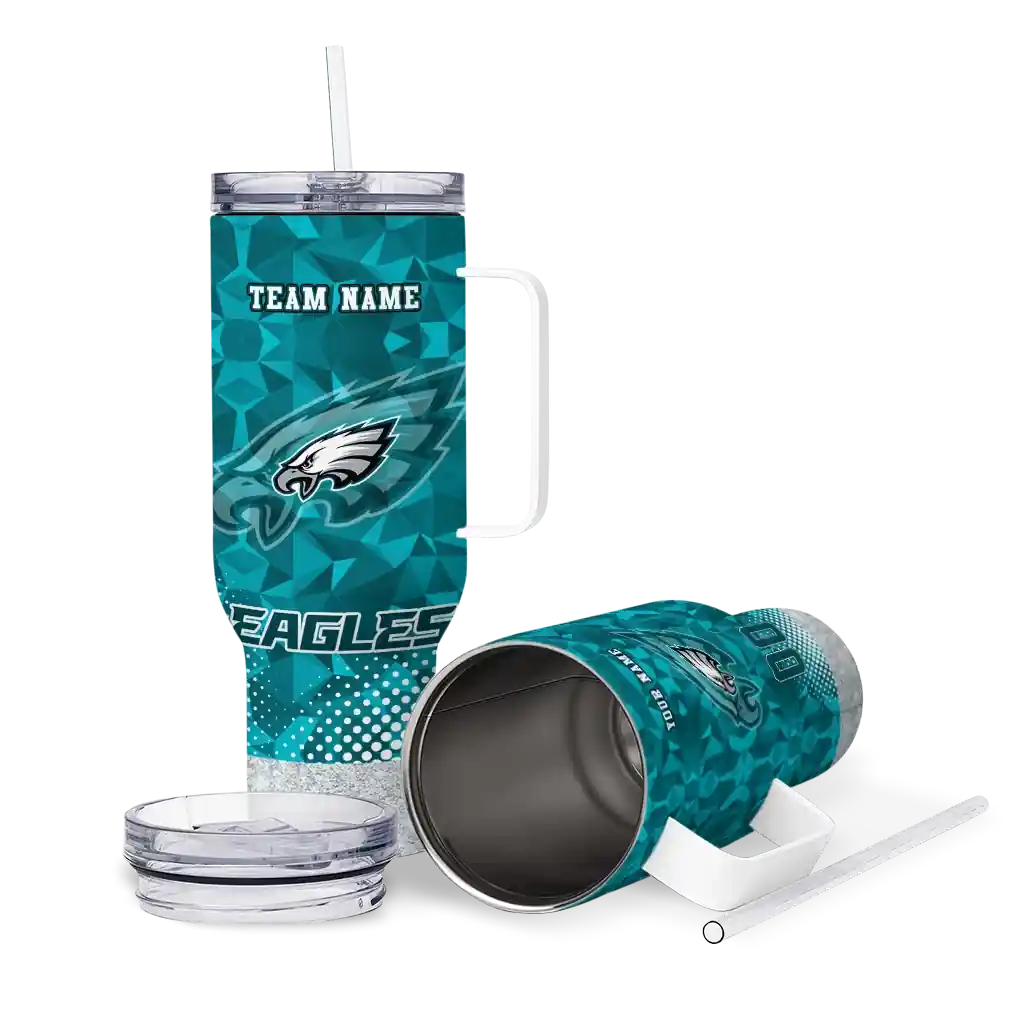 personalized philadelphia eagles geometric prism green curved tumbler high quality.webp personalized philadelphia eagles geometric prism green curved tumbler high quality.webp