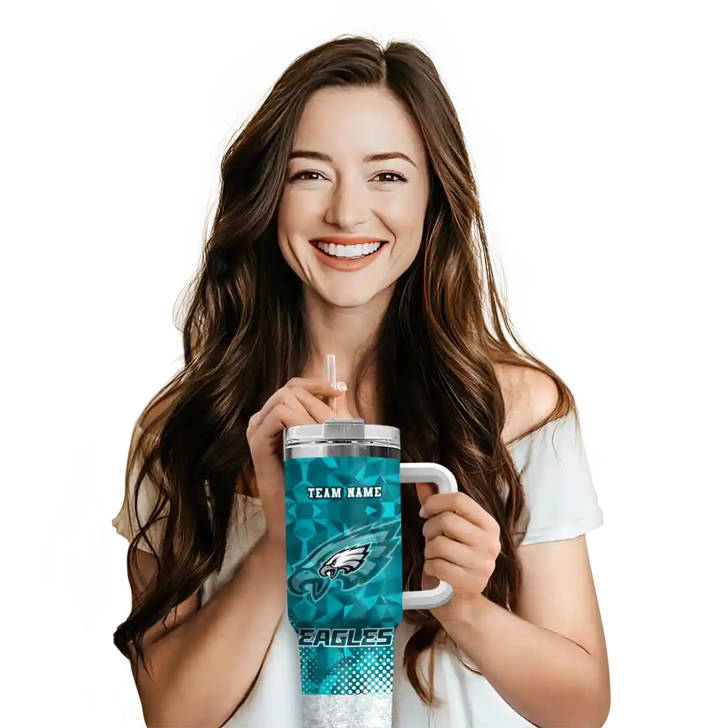 personalized philadelphia eagles geometric prism green curved tumbler premium grade.webp personalized philadelphia eagles geometric prism green curved tumbler premium grade.webp