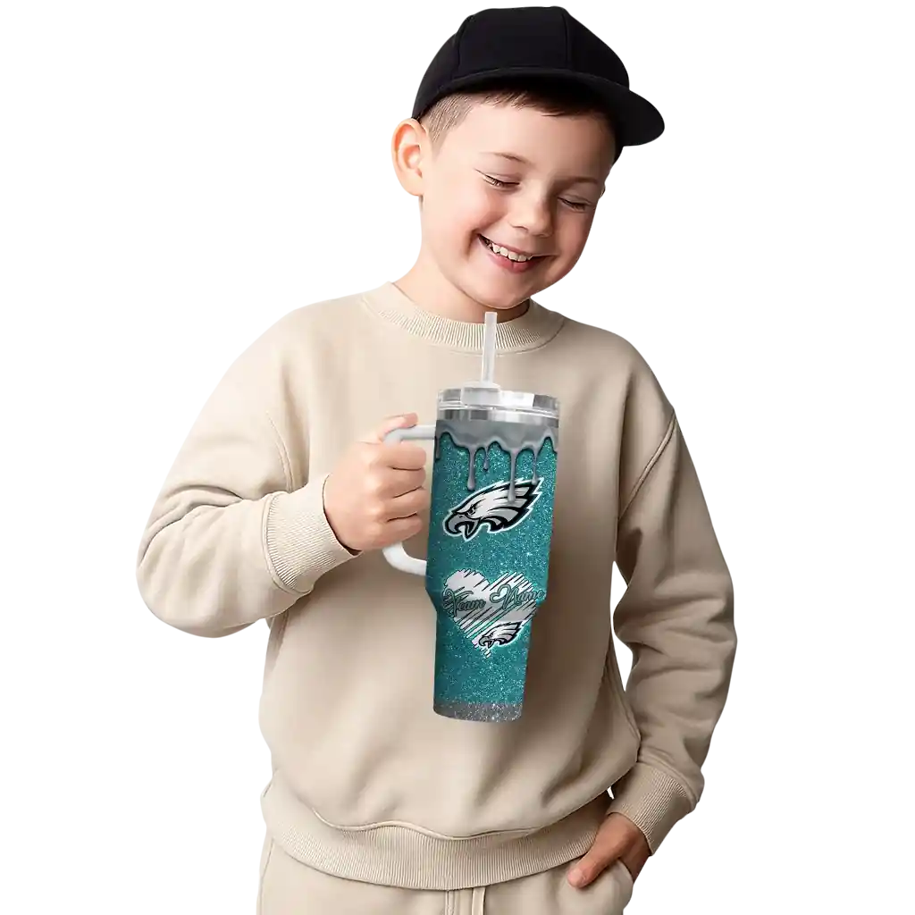 personalized philadelphia eagles heart helmet motif green curved tumbler latest model.webp personalized philadelphia eagles heart helmet motif green curved tumbler latest model.webp